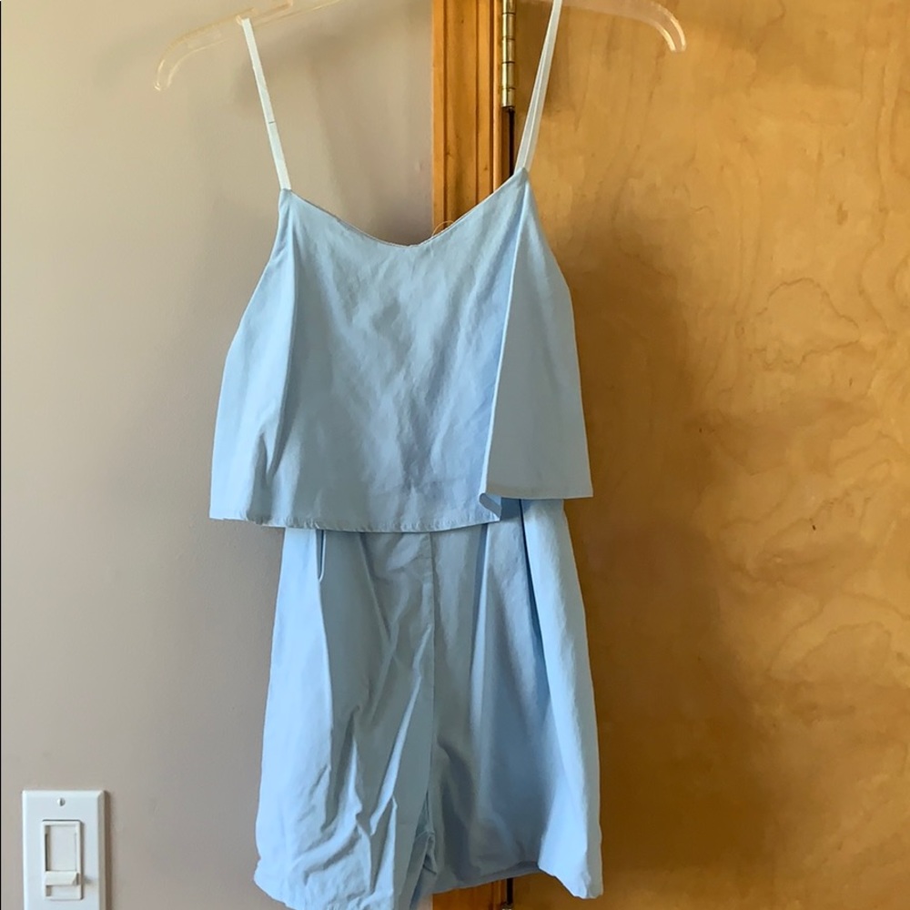 Light blue romper